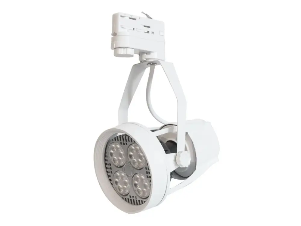 Fehér sínes lámpa 3F + 35W LED-égő Prémium