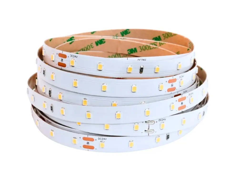 Vedd meg most LED-szalag, 9.6W/m, 24V, védelem nélkül IP20, 160lm/W
