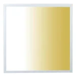 Szezonális akció Fehér mennyezeti LED-panel, 600 x 600mm, 40W, kerettel, CCT, távirányítóval