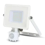 Nézd meg most Fehér LED reflektor 30W mozgásérzékelővel Premium
