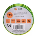 Korlátozott ajánlat Szigetelőszalag 15mm x 0.13mm x 10m, sárgászöld