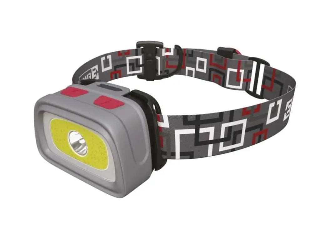 Ajánlat LED fejlámpa 330lm COB+CREE, 65m, 3AAA