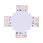 X-összekötőelem RGB LED-szalagokhoz Azonnal elérhető
