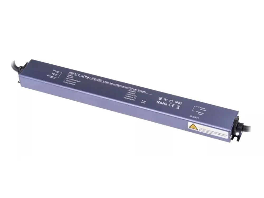 LED tápegység (trafó), LONG, 24V, 250W, IP67 Rendeld meg most