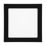 Exkluzív ajánlat Fekete süllyeszthető LED-panel, szögletes, 170 x 170mm, 12W