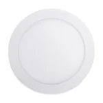 Fehér süllyesztett LED panel kerek 120mm 6W Economy Bestseller
