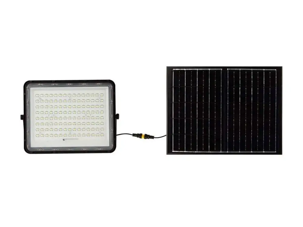 Napelemes LED-reflektor, 20W, távirányítással Utolsó esély