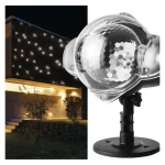 LED dekoráció projektor - hulló hópelyhek Legjobb ár