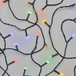 LED karácsonyi fényfüzér, 18m, többszínű, időzítő Exkluzív ajánlat