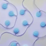 LED fényfüzér, cseresznye - golyók 2.5cm, 4m, kék, időzítő Kiárusítás