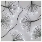LED fényfüzér - fürtök, nano, 5.2m, hidegfehér, időzítő Vedd meg most