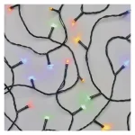 LED karácsonyi fényfüzér, 4m, többszínű, időzítő Szuper ajánlat
