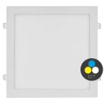 Ne maradj le Fehér süllyeszthető LED-panel, szögletes, 300 x 300mm, 24W, 24V, CCT