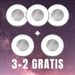 Biztonságos vásárlás Mennyezeti keret fürdőszobába, króm, IP44, 3+2 INGYENES