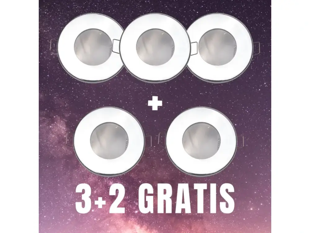 Biztonságos vásárlás Mennyezeti keret fürdőszobába, króm, IP44, 3+2 INGYENES