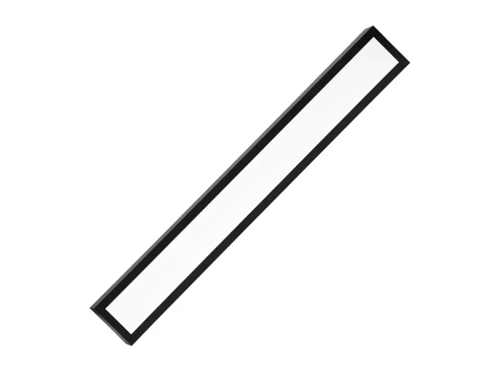 Akció Fekete LED mennyezeti irodai lámpa 120cm 36W
