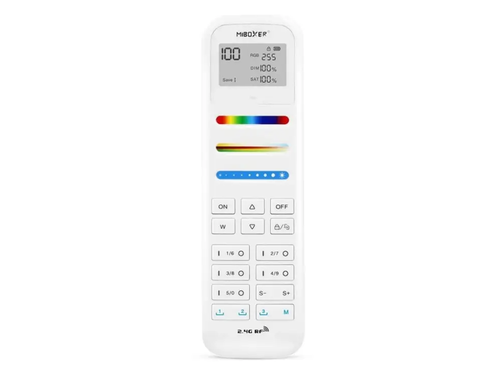 Mi-Light RF távirányító RGB és CCT LED szalagokhoz, 100 csatornás Vedd meg online