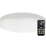 Szezonális akció Fehér falon kívüli LED lámpa Plano kerek 420mm 36W IP44 MW mozgásérzékelővel és távirányítóval