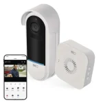 Expressz kézbesítés GoSmart White otthoni vezeték nélküli video csengő WiFi-vel