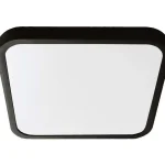 Fekete felületre szerelhető LED lámpa Plano négyzet alakú 420x420mm 48W IP44 Premium Utolsó esély