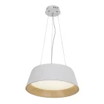 Ne maradj le Fehér Umbria LED függőlámpa fa dekorral 24W