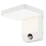 Expressz szállítás Fehér homlokzati LED lámpa négyzet mozgásérzékelővel 17W IP65
