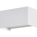 Fehér homlokzati LED lámpa négyszögletes 24W IP65 Szezonális akció