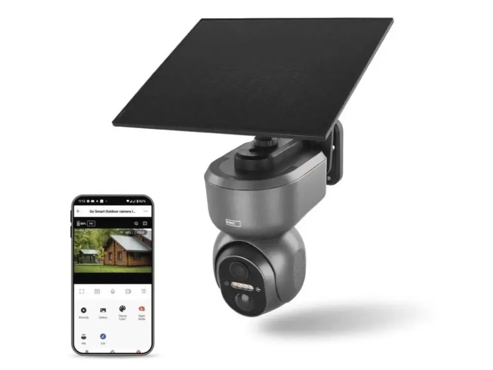 GoSmart Outdoor forgó kamera 4G/LTE-vel és napelemmel Különleges ajánlat