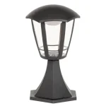 Fekete LED kerti lámpa Sorrento 8W IP44 30cm Expressz szállítás