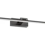 Fekete LED tükörvilágító lámpa Gaten 12W állítható Vedd meg online