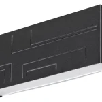 Outlet Fekete homlokzati LED lámpa Maribor 12W IP65