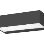 Fekete homlokzati LED lámpa Halden 9W IP65 Legkelendőbb