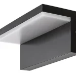 Fekete homlokzati LED lámpa Zaragoza 10W IP54 Legkelendőbb