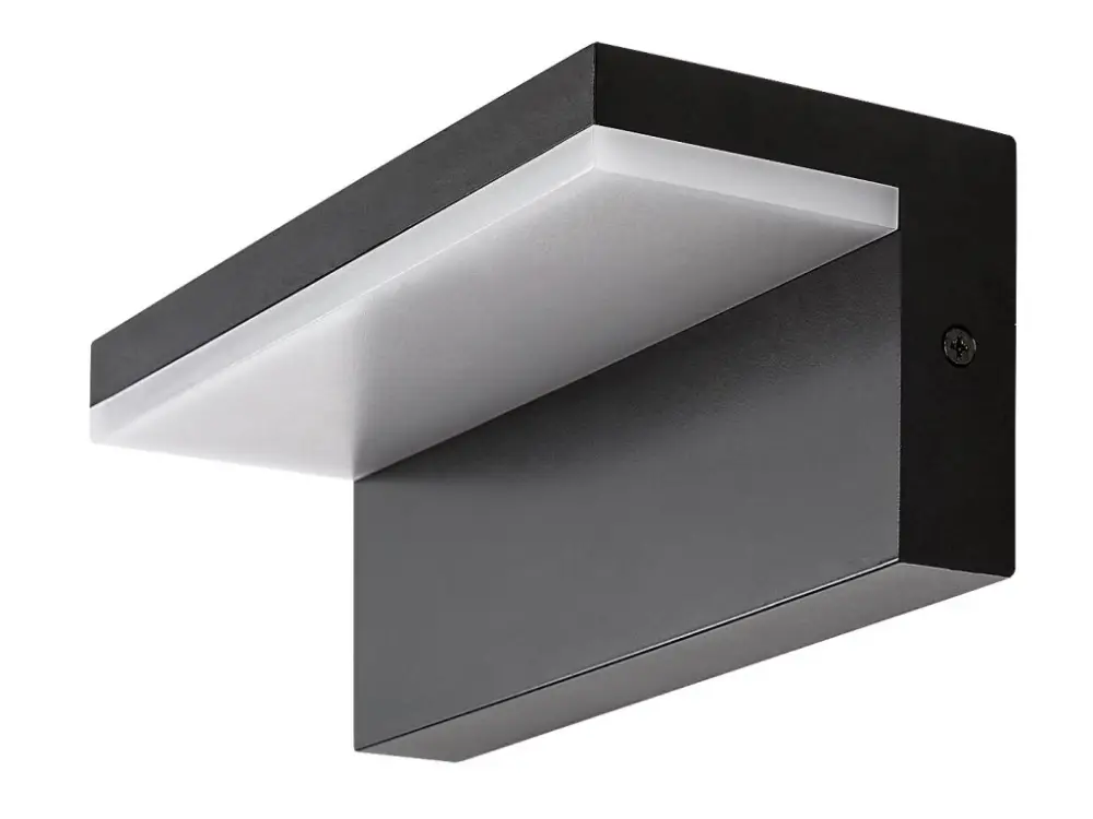Fekete homlokzati LED lámpa Zaragoza 10W IP54 Legkelendőbb