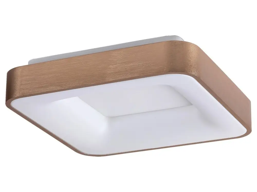 Expressz kézbesítés Arany LED mennyezeti lámpa Carmella square 400x400mm 30W