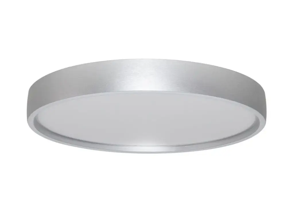 Nézd meg most Ezüst LED mennyezeti lámpa Dewson kerek 450mm 37W