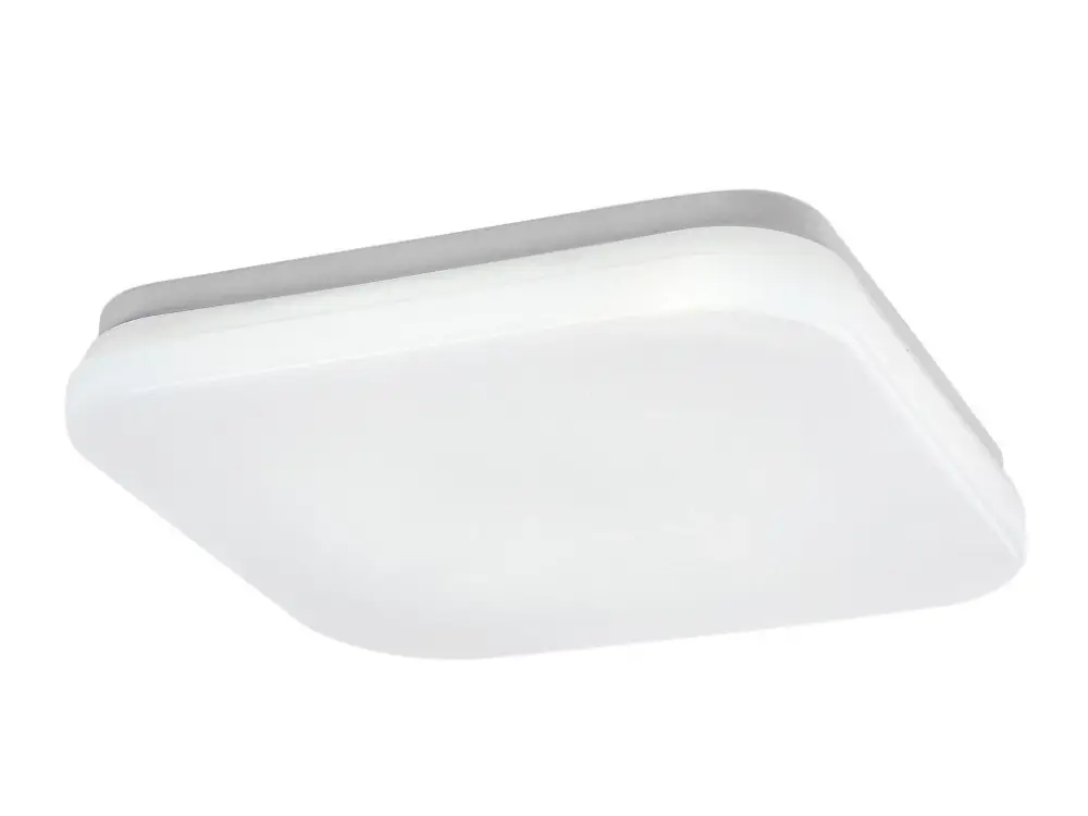 Fehér LED mennyezeti lámpa Lowar négyzet 240x240mm 12W IP44 CCT Azonnali szállítás