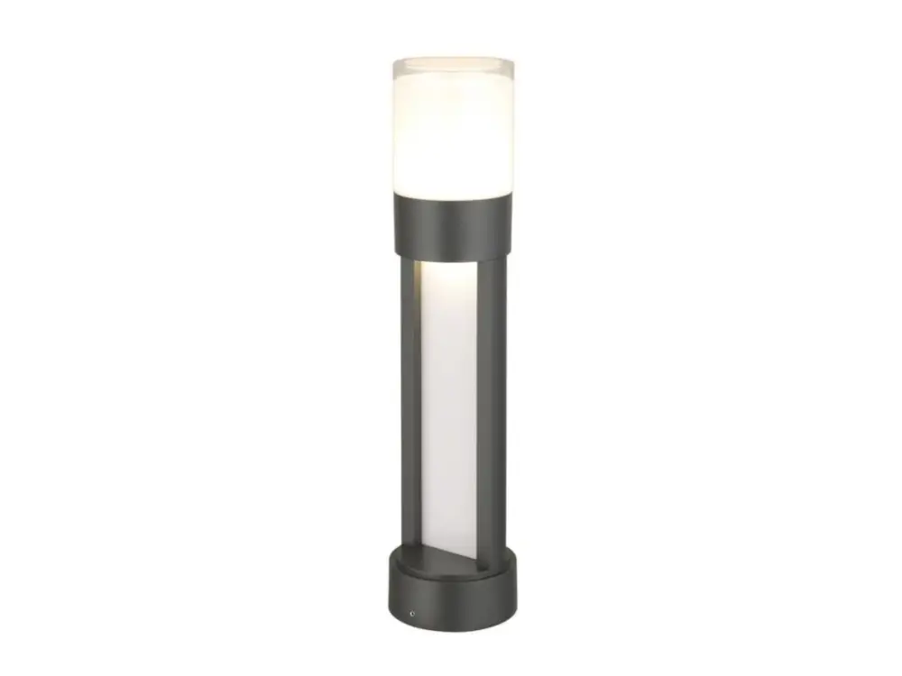 Exkluzív ajánlat Fekete kerti LED oszlop Leitha 12W IP44 50cm