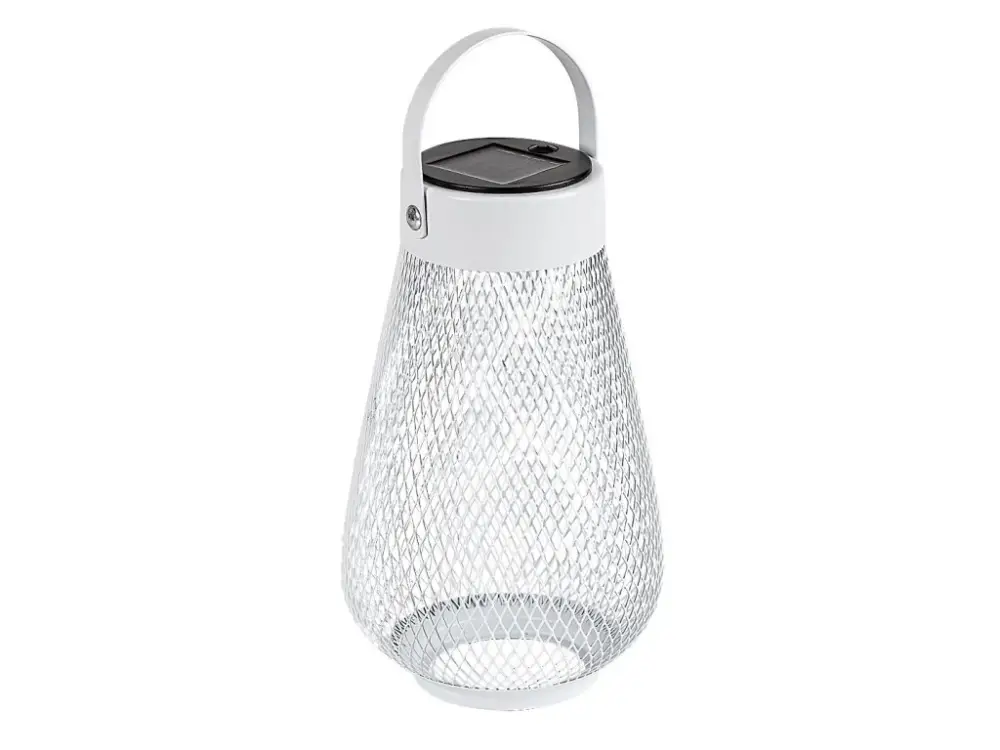 Fehér LED napelemes kerti lámpa Tapolca 0,16W Korlátozott ajánlat