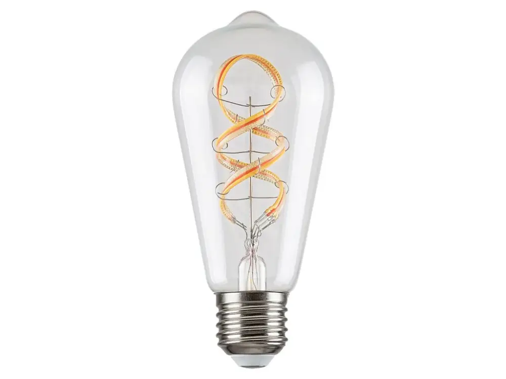 SMART WiFi RGBW LED izzó Filament ST64 4W E27 Kiárusítás