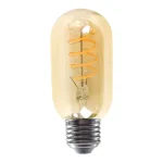 Olcsó LED izzó Filament borostyán T45 4W E27