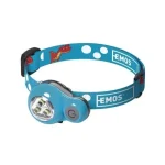 Gyerek LED fejlámpa dino 12lm, 12m, kék Bestseller