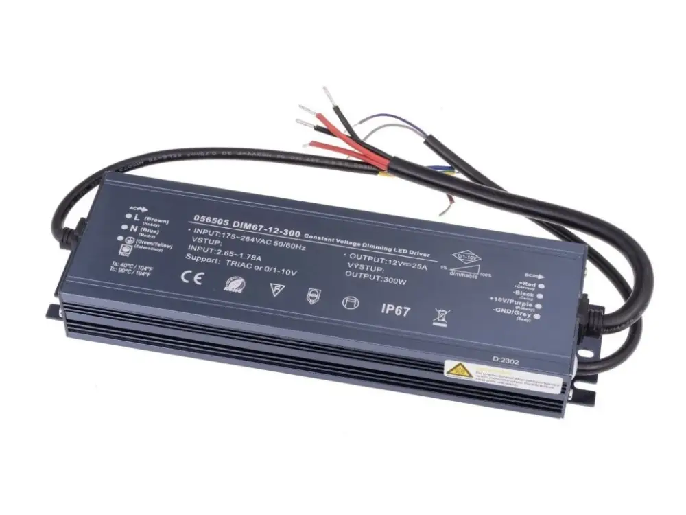 Biztonságos vásárlás Dimmelhető LED tápegység (trafó) 12V 300W IP67