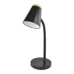 Gyors kiszállítás Fekete LED asztali lámpa Tara 4,5W