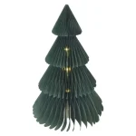 Nézd meg most LED papír karácsonyfa állvánnyal 30cm