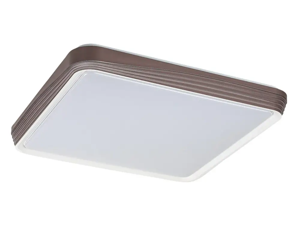 Barna mennyezeti LED lámpa Druzor szögletes 480x480mm 40W Ajánlat