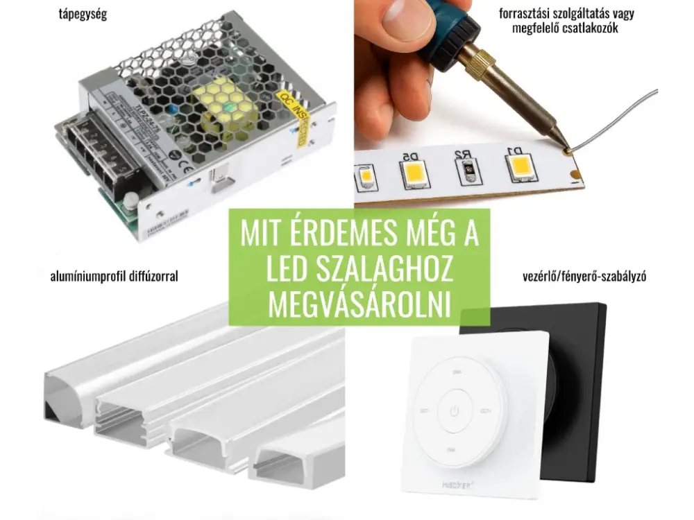 Nézd meg most COB LED-szalag 10W/m 12V védelem nélkül IP20 Projekt 50m tekercs