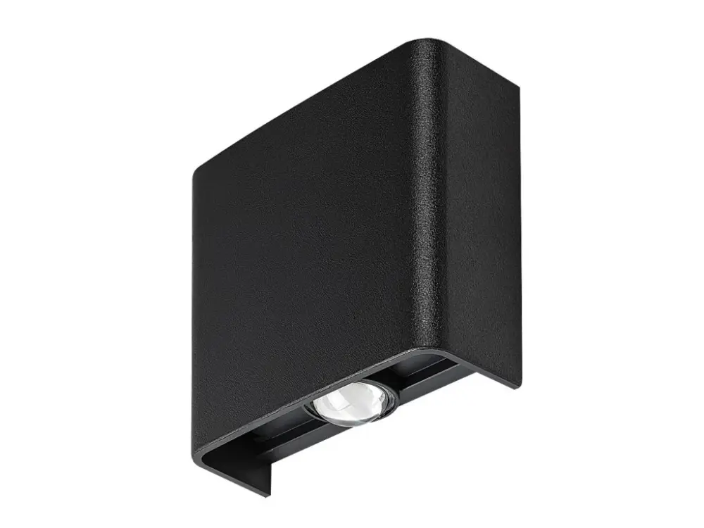 Fekete homlokzati LED lámpa Portel 2W IP65 CCT Szuper ajánlat