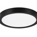 Expressz szállítás Fekete LED mennyezeti lámpa Shaun Plus kerek 300mm 30W IP44