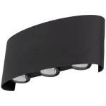 Fekete homlokzati LED lámpa Arrow 1W IP54 Vedd meg most